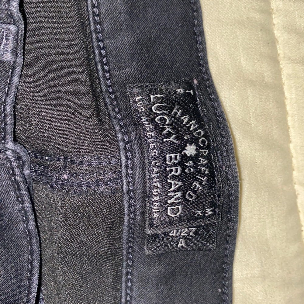 Lucky brand Brooke Legging Jean Black size 27
